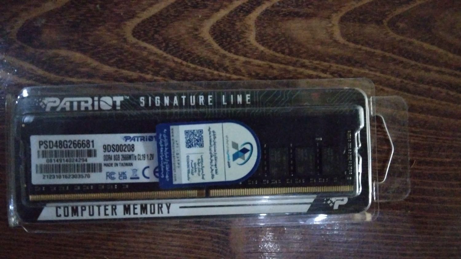 رم DDR4 پتریوت ۸ گیگ patriot|قطعات و لوازم جانبی رایانه|اسلام‌شهر, |دیوار