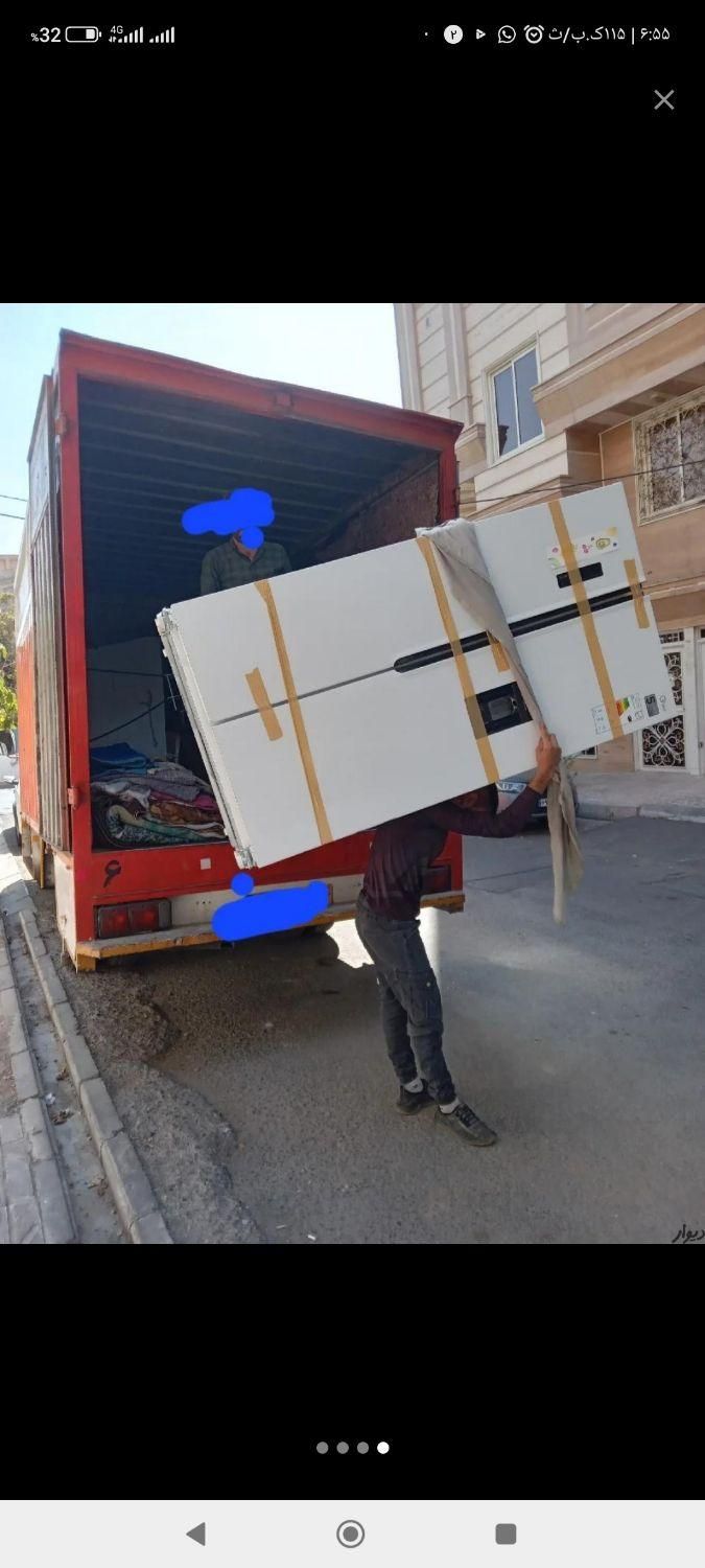 حمل اسباب اثاثیه اداری و مبلمان آسان بار امیرکبیر|خدمات حمل و نقل|مرودشت, بیست متری بیمارستان|دیوار