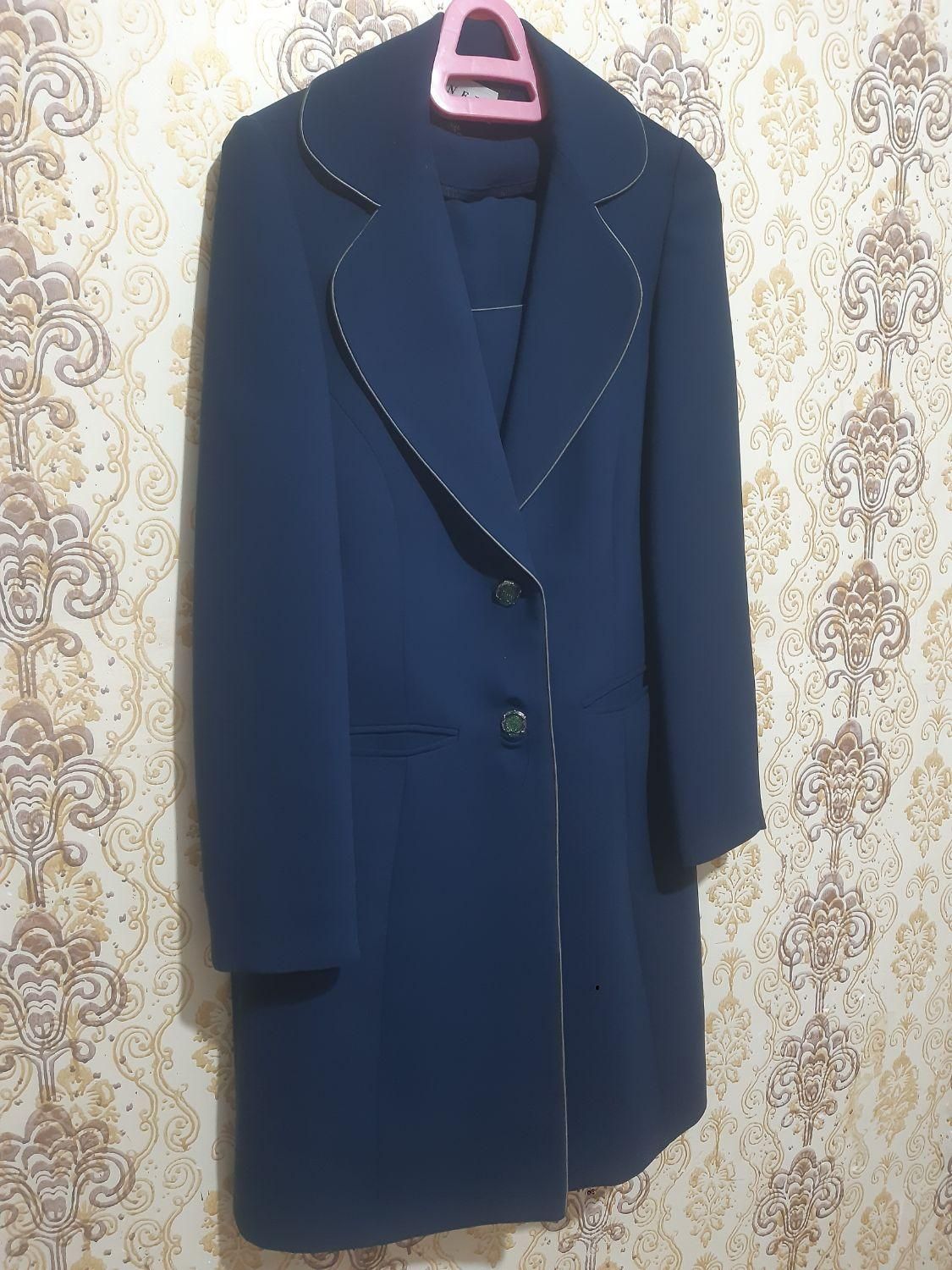 مانتو شلوار مجلسی وپالتو درحد نو  ۱۵۰|لباس|ملایر, |دیوار