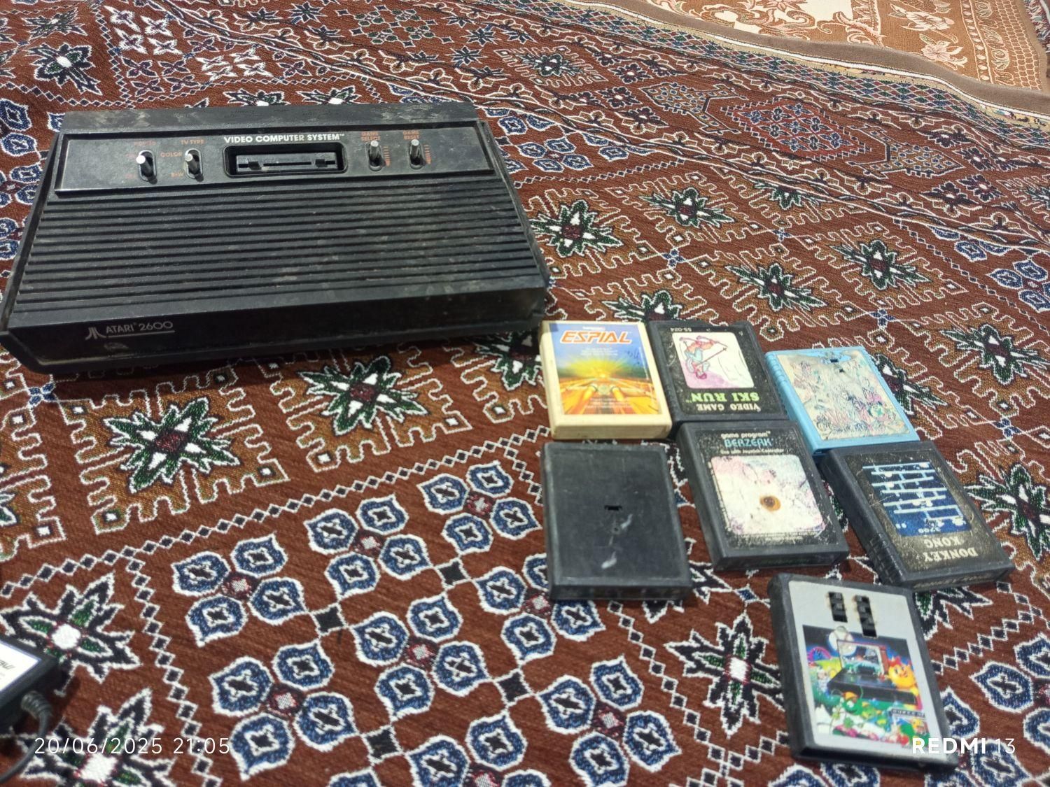 کنسول آتاری قدیمی کلکسیونی|کنسول، بازی ویدئویی و آنلاین|مشهد, شهید معقول|دیوار