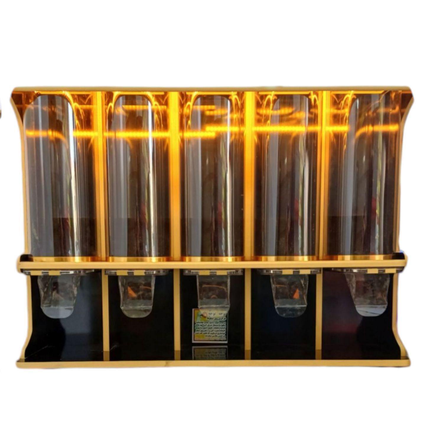 قفسه و استند و مخزن آجیل و خشکبار استوانه ای|فروشگاه و مغازه|سنندج, |دیوار