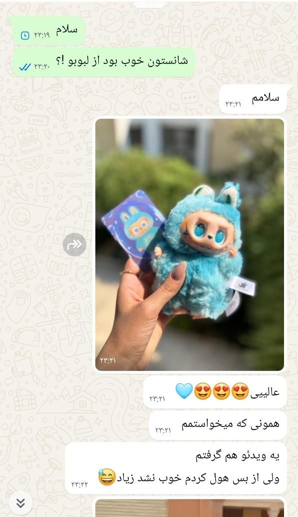 عروسک لبوبو سوپرایزی تک و عمده|اسباب‌‌بازی|اصفهان, نقش جهان|دیوار
