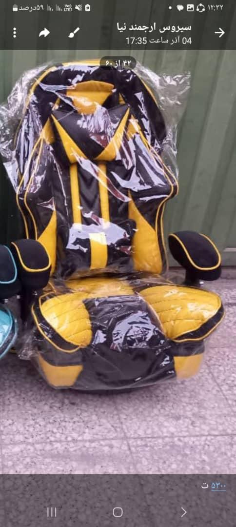 صندلی گیمینگ تختشو razer میز گیمینگ rgb دار|صندلی و نیمکت|شیراز, عادل آباد|دیوار