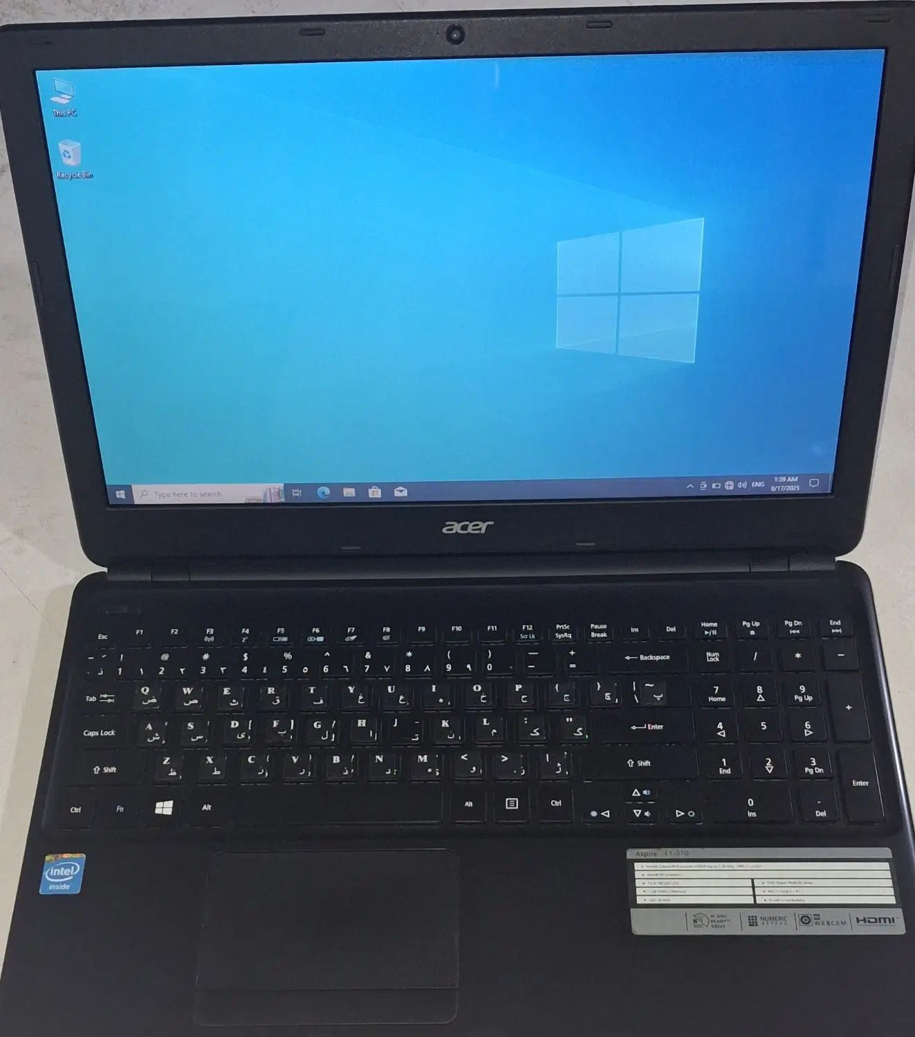 لپ تاپ Aspire  E1-510   acer|رایانه همراه|ری, دولت‌آباد|دیوار