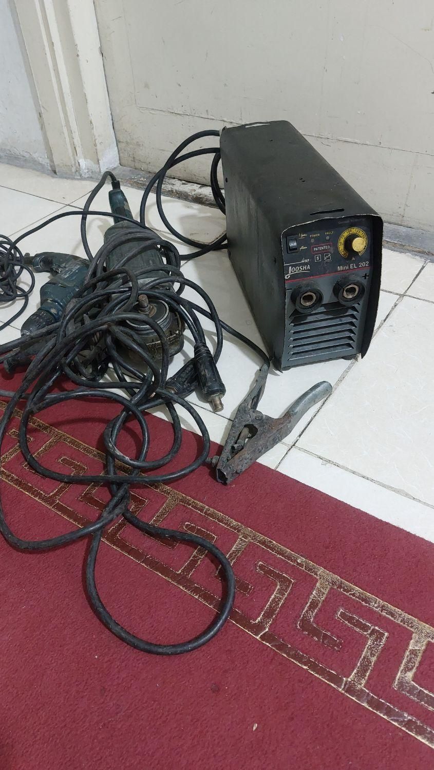 سنگ فرز دلر دستگاه جوش باکابل و انبر|ابزارآلات|تهران, نواب|دیوار