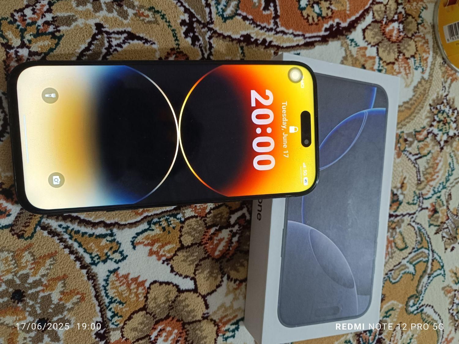 اپل iPhone 16 Pro Max با حافظهٔ ۱ ترابایت|موبایل|شیراز, میانرود|دیوار