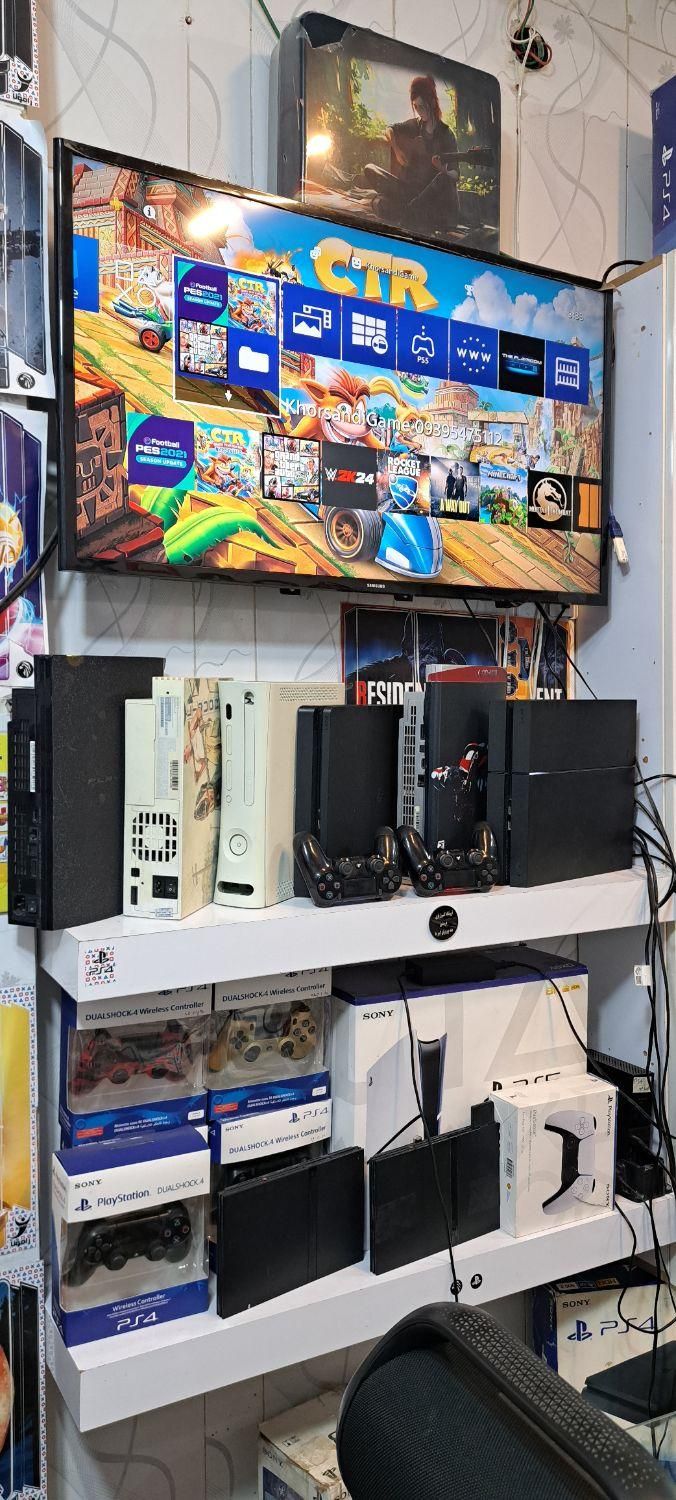 پلی فور فت اکانتی ۳ دسته فول گیم ps4 fat pes21|کنسول، بازی ویدئویی و آنلاین|مشهد, شهرک مهرگان|دیوار