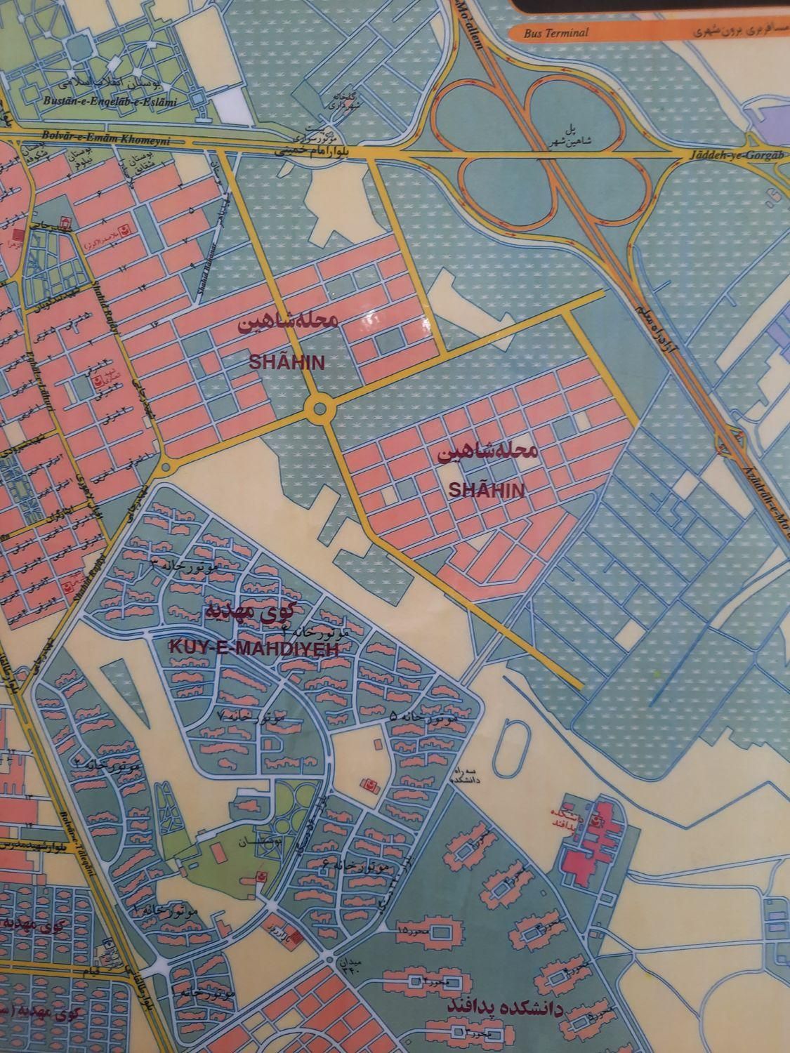 زمین های خوش جا بانک استان/شهرک میلاد|فروش زمین و ملک کلنگی|شاهینشهر, طالقانی|دیوار