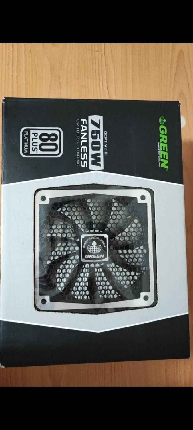 پاور حرفه ای GREEN 750W OCPT V2|قطعات و لوازم جانبی رایانه|ارومیه, |دیوار