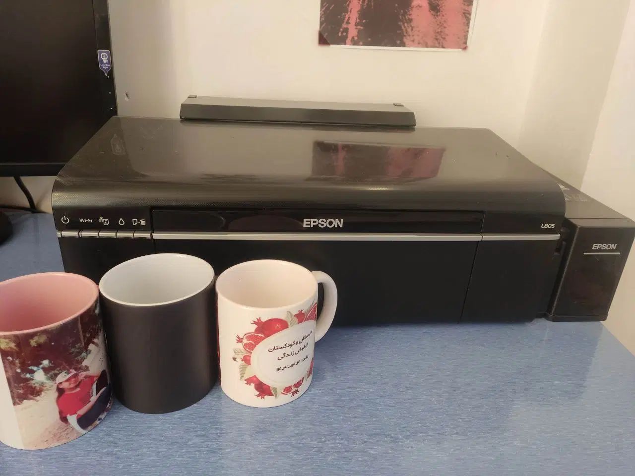 پرینتر رنگی epson L805|پرینتر، اسکنر، کپی، فکس|کرج, المهدی|دیوار