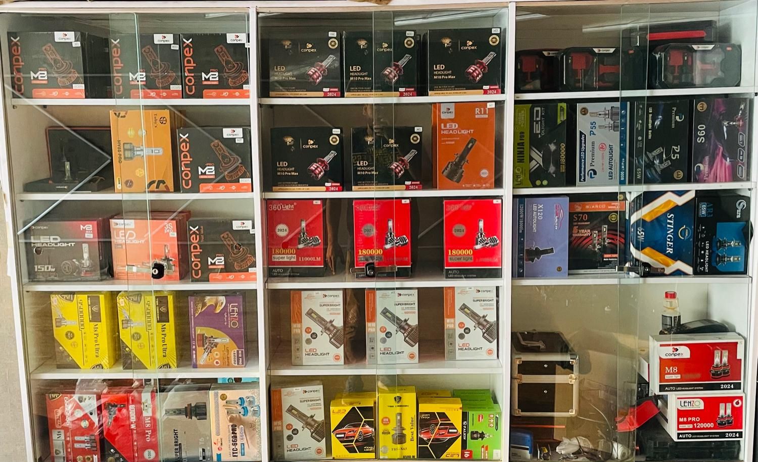 انواع هدلایت ضد آب تضمینی با گارانتی|قطعات یدکی و لوازم جانبی|اهواز, حصیرآباد|دیوار