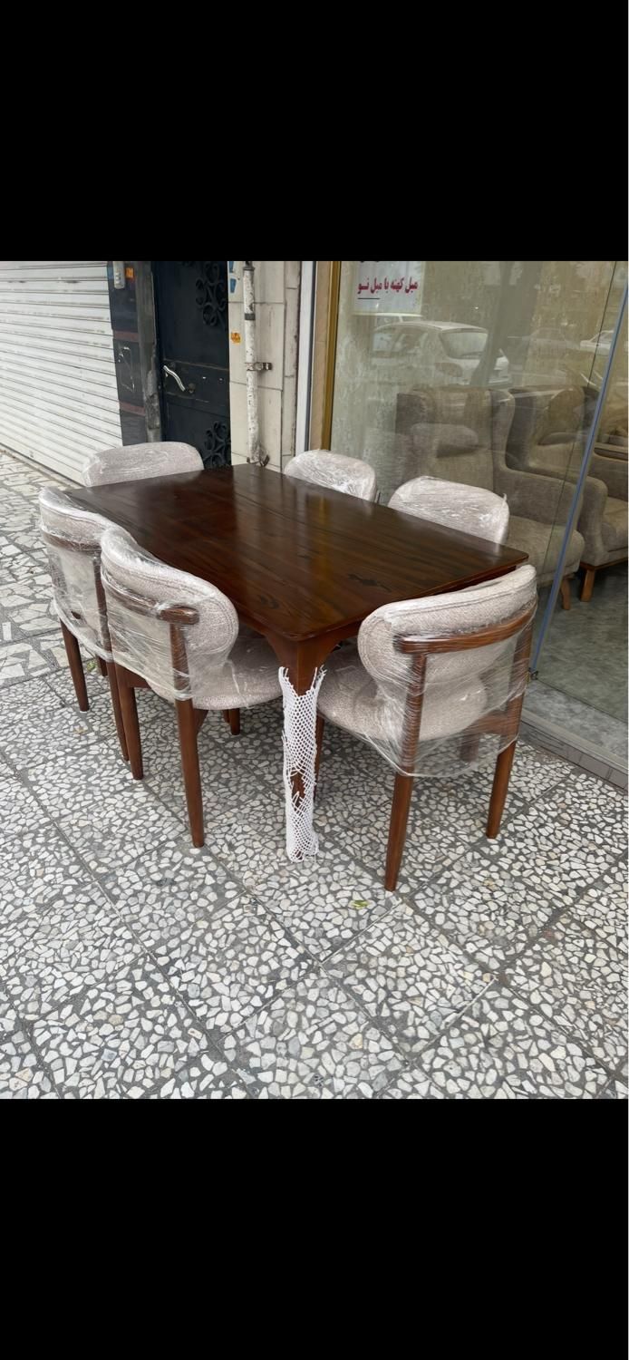 نهارخوری مینیمال|میز و صندلی غذاخوری|رشت, پل تالشان|دیوار