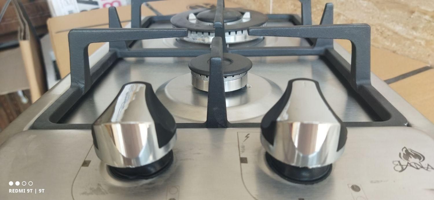 اجاق گاز ۲ شعله استیل|اجاق گاز و لوازم برقی پخت‌وپز|رشت, حمیدیان|دیوار