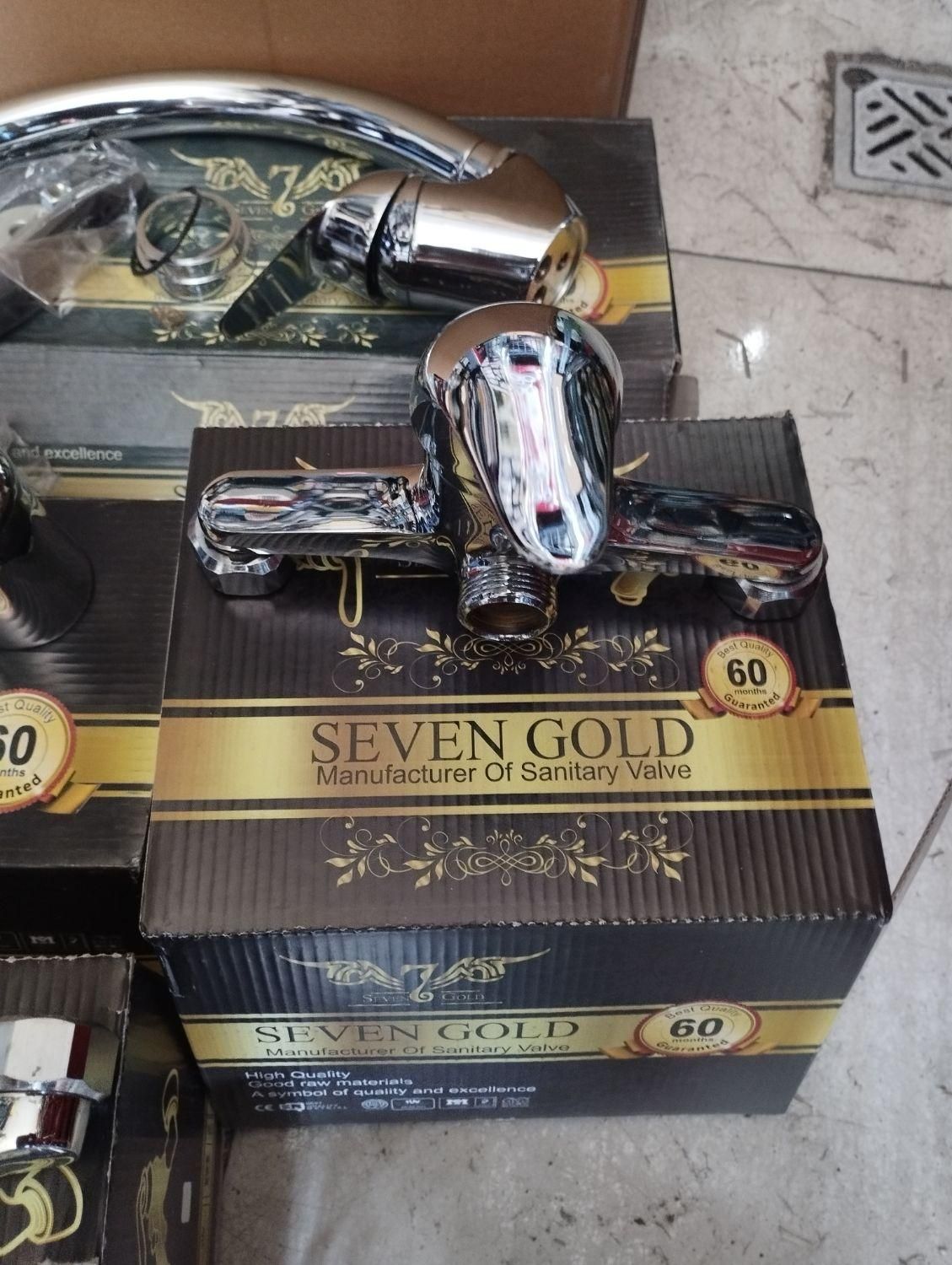 شیرآلات اهرمی برنجی با ضمانت با کیفیت|مصالح و تجهیزات ساختمان|اندیشه, اندیشه فاز ۱|دیوار