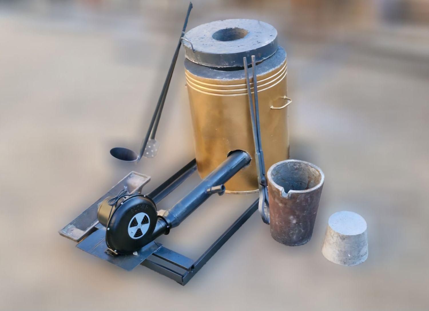 کوره ذوب قوطی رانی، ضایعات مس و تبدیل به شمش کد ۶۰|خدمات پیشه و مهارت|سراوان, |دیوار