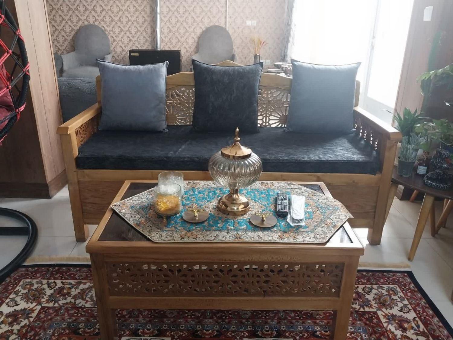 مبل سنتی و تخت سنتیsa1144|مبلمان خانگی و میز عسلی|خمینی‌شهر, |دیوار
