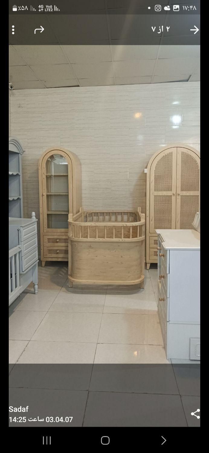 تخت خواب  نوزادو نوجوان|تخت و سرویس خواب|مشهد, عبادی|دیوار