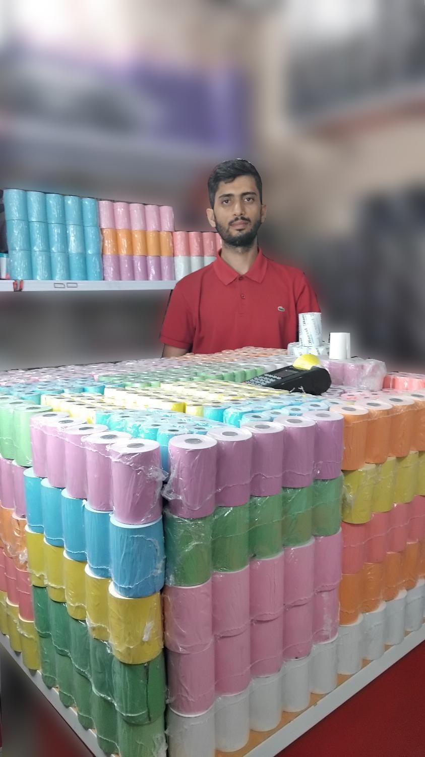 پخشA4کاغذ رول حرارتی سفید رنگی کارتخوان فیش پرینتر|پرینتر، اسکنر، کپی، فکس|بندرعباس, |دیوار