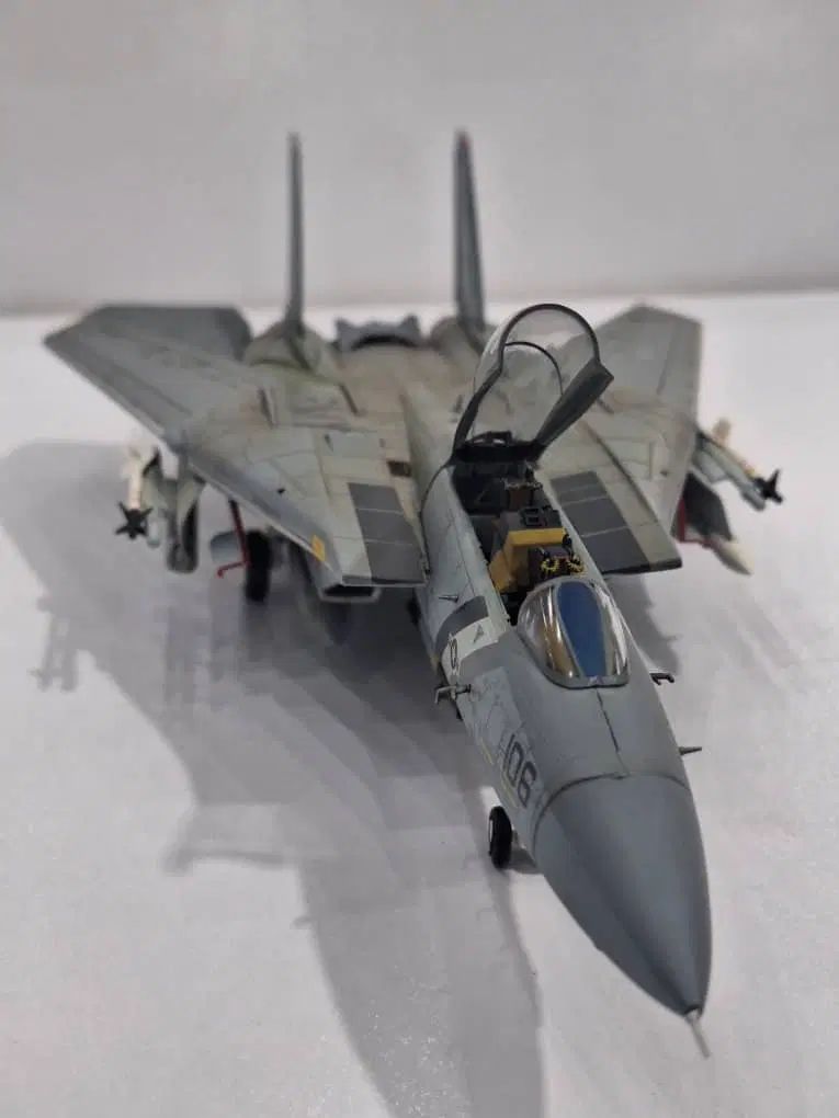 ماکت هواپیما جنگنده F-14 تامکت نیروی دریایی امریکا|کلکسیون و سرگرمی|تهران, جوادیه|دیوار
