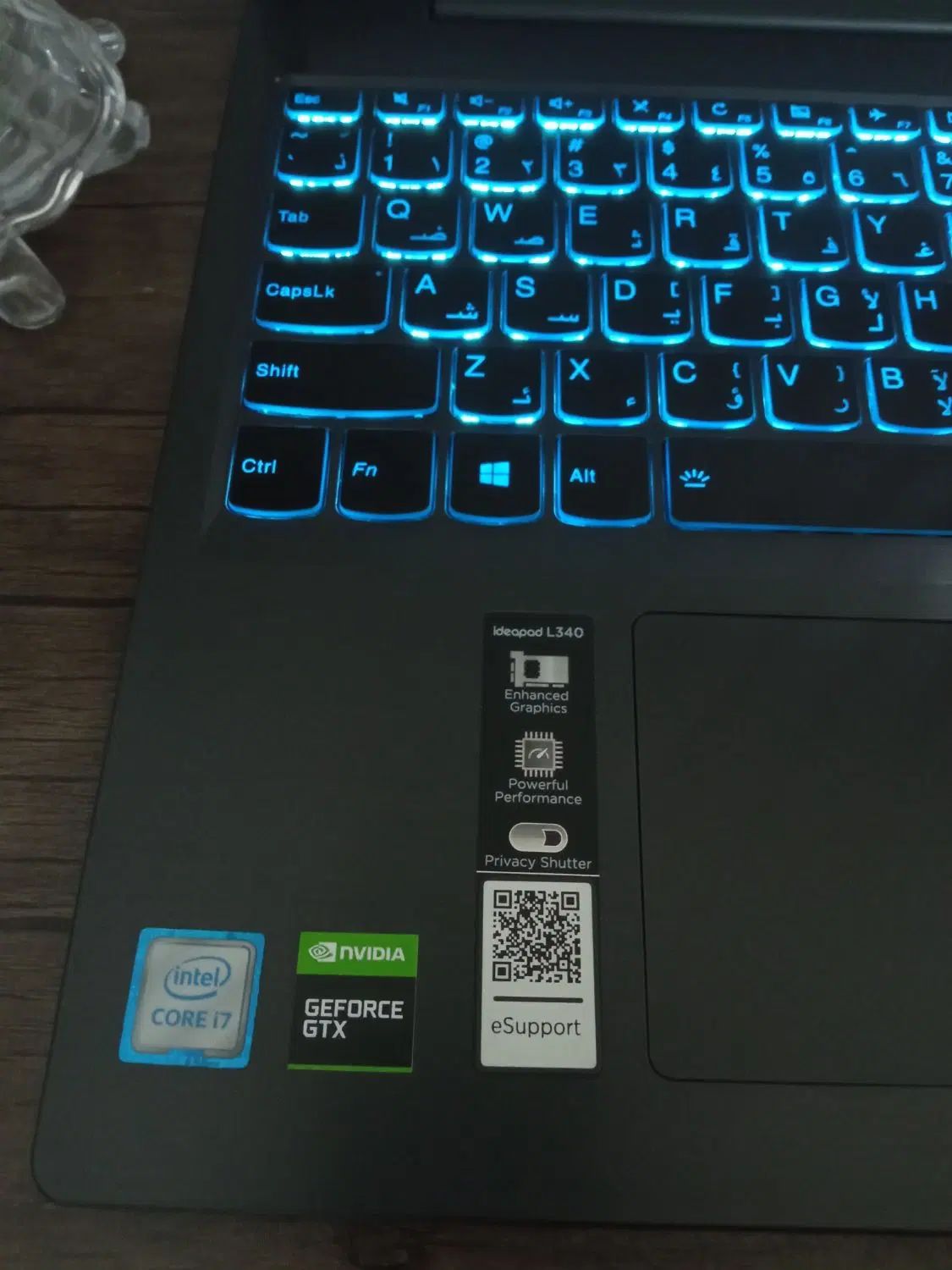 لپ تاپ لنوو ideapad l340 core i7|رایانه همراه|رشت, معلم|دیوار