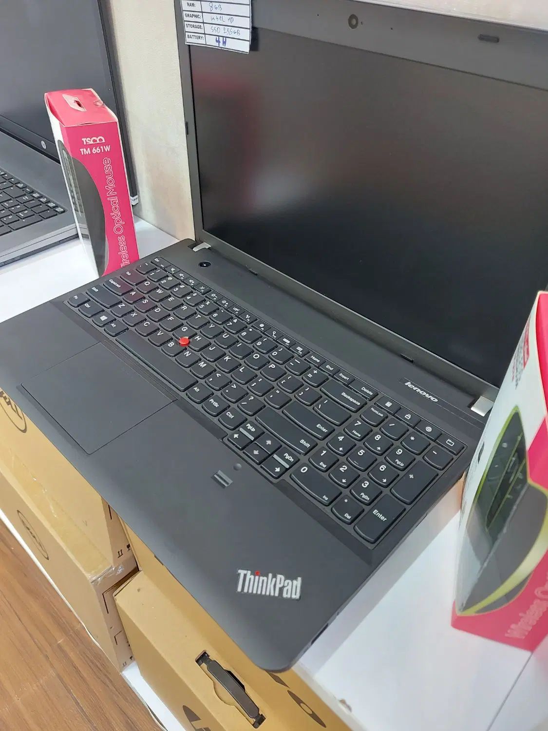 لپتاپcore i7رم8هارد256ssd  کاملانوباکارتن‌باضمانت|رایانه همراه|کرج, گلشهر|دیوار