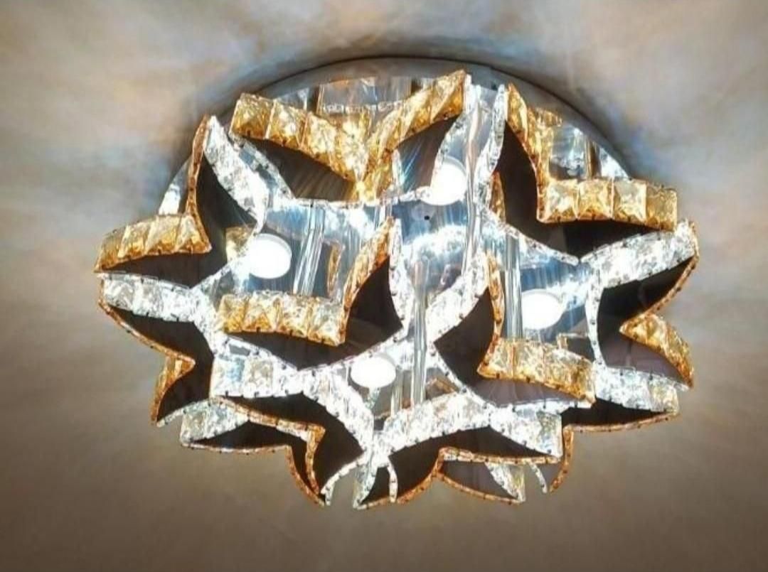 لوستر الماس.کهکشانی سقفی مدل گلتاج.AC light|لوستر و چراغ آویز|تهران, سنگلج (شاپور)|دیوار