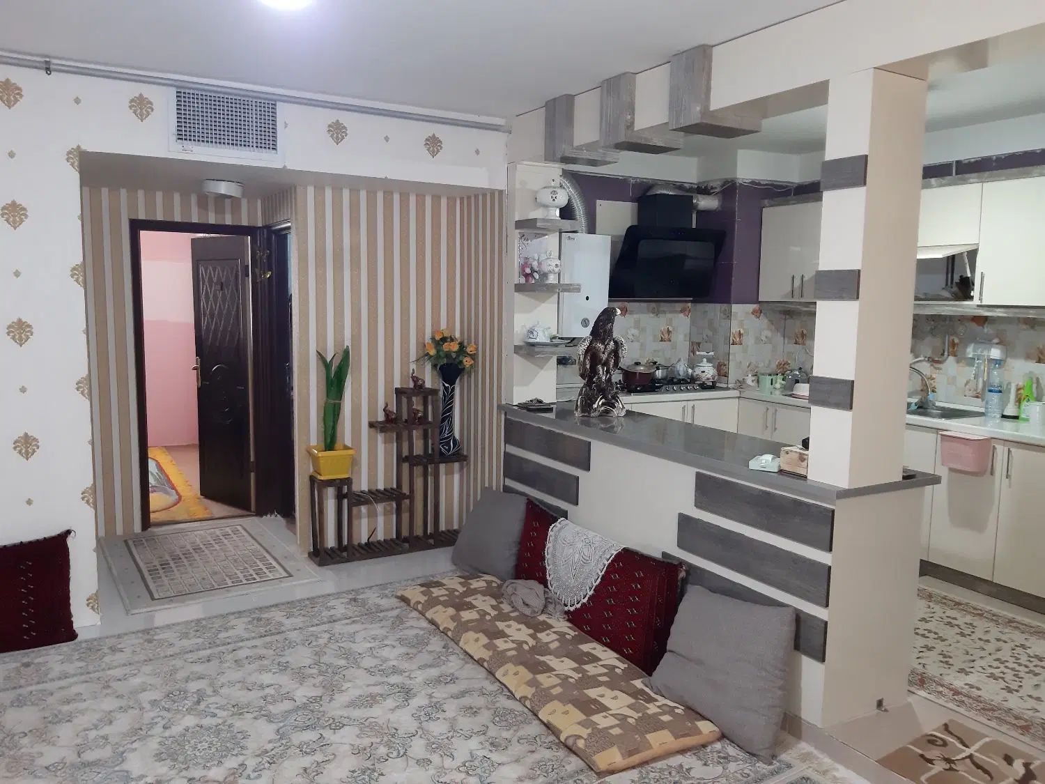 مجتمع غزنینی .بلوک ۶ واحدی . طبقه اول .فول امکانات|فروش آپارتمان|تربت جام, مسکن مهر|دیوار