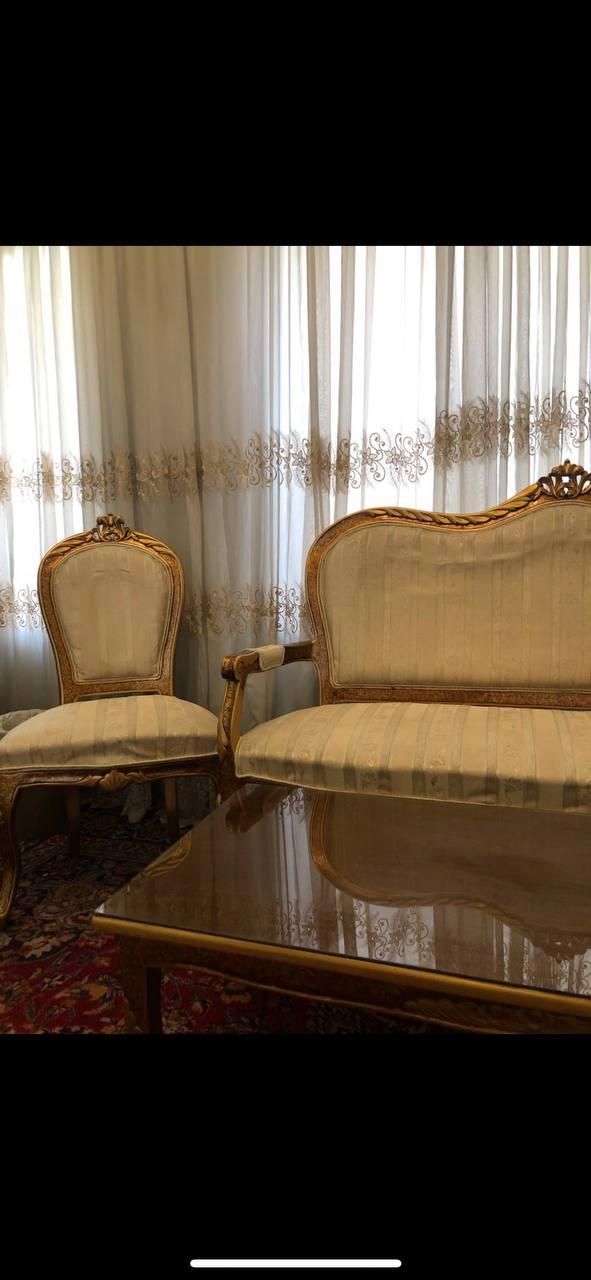 مبلمان استیل ۹ نفره|مبلمان خانگی و میز عسلی|تهران, تهران‌نو|دیوار