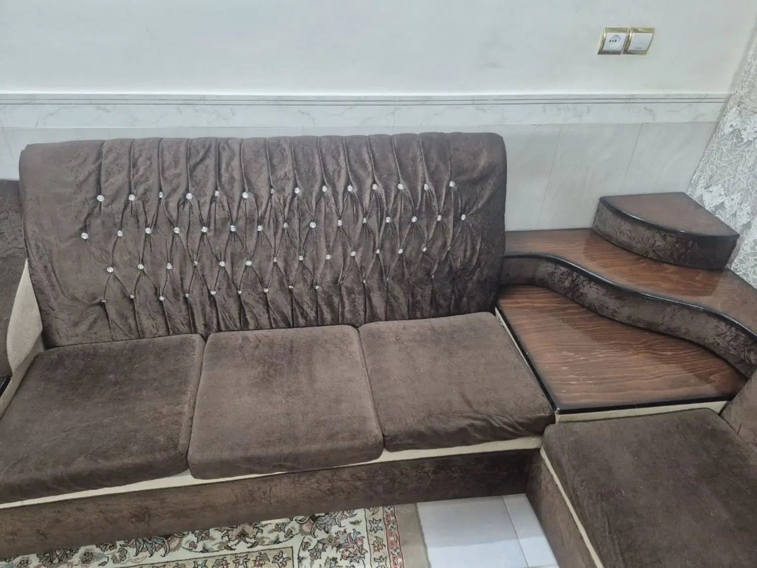 مبل ال ۷ نفره راحتی|مبلمان خانگی و میز عسلی|مشهد, انصار|دیوار