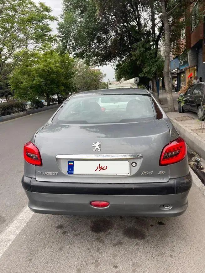 206sd. V1 مدل۸۶|خودرو سواری و وانت|تبریز, |دیوار