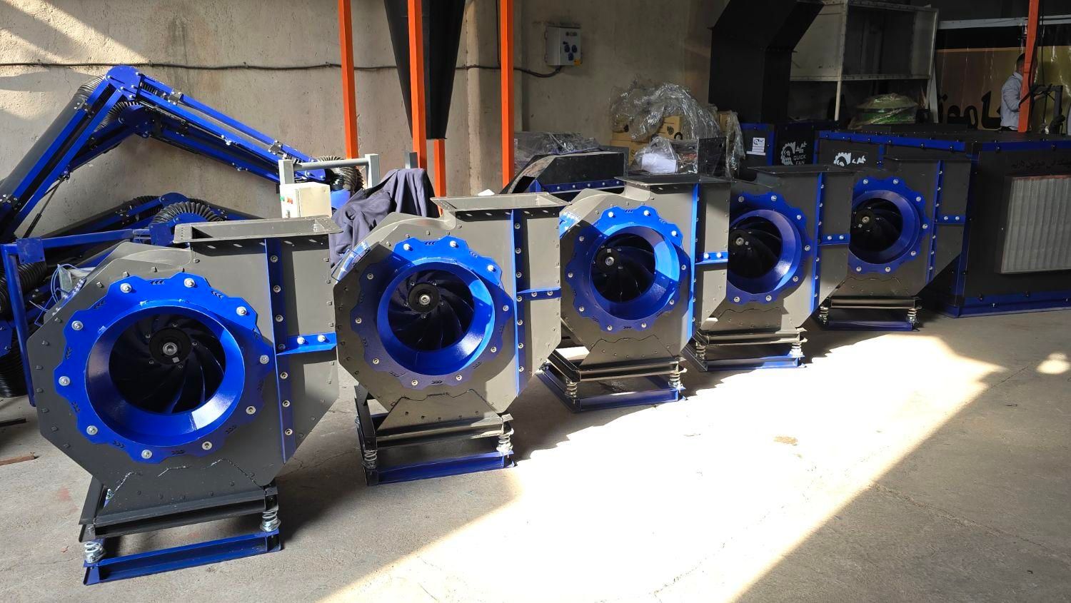 تهویه سانتریفیوژ اگزاست فن هواکش چکی|ماشین‌آلات صنعتی|باقرشهر, |دیوار