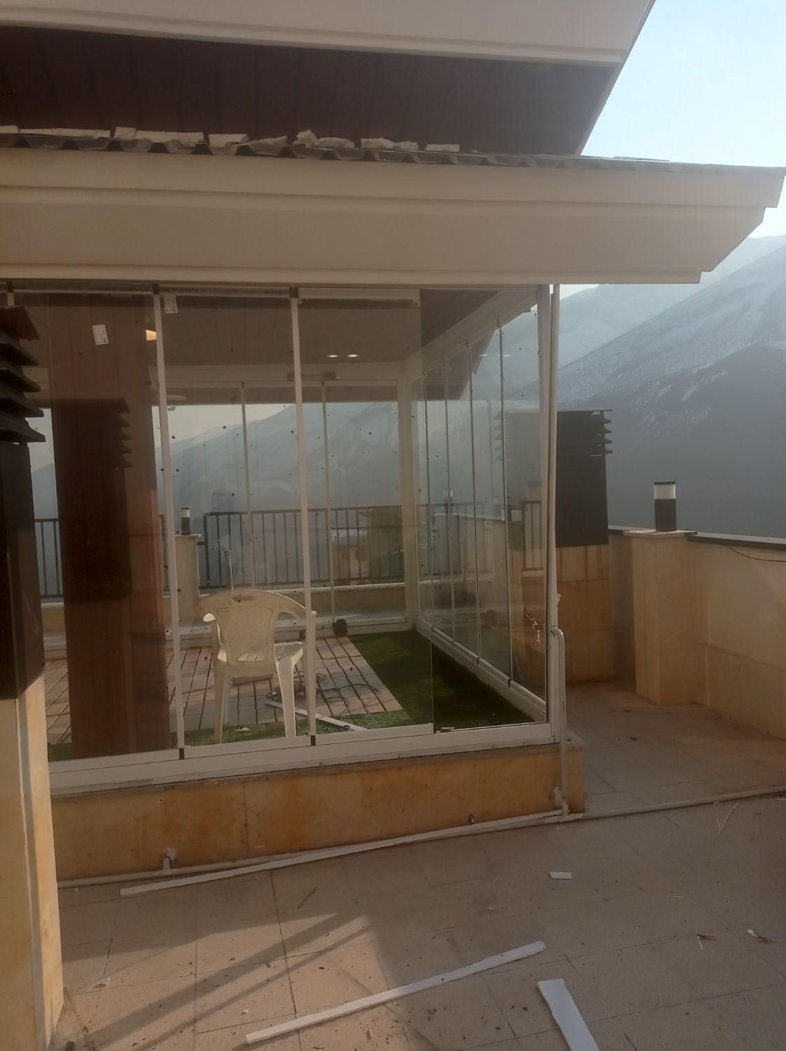 شیشه بالکن تراس،تاشواسلایدینگ نمایشگاهی.میرال.نشکن|خدمات پیشه و مهارت|تهران, نیاوران|دیوار