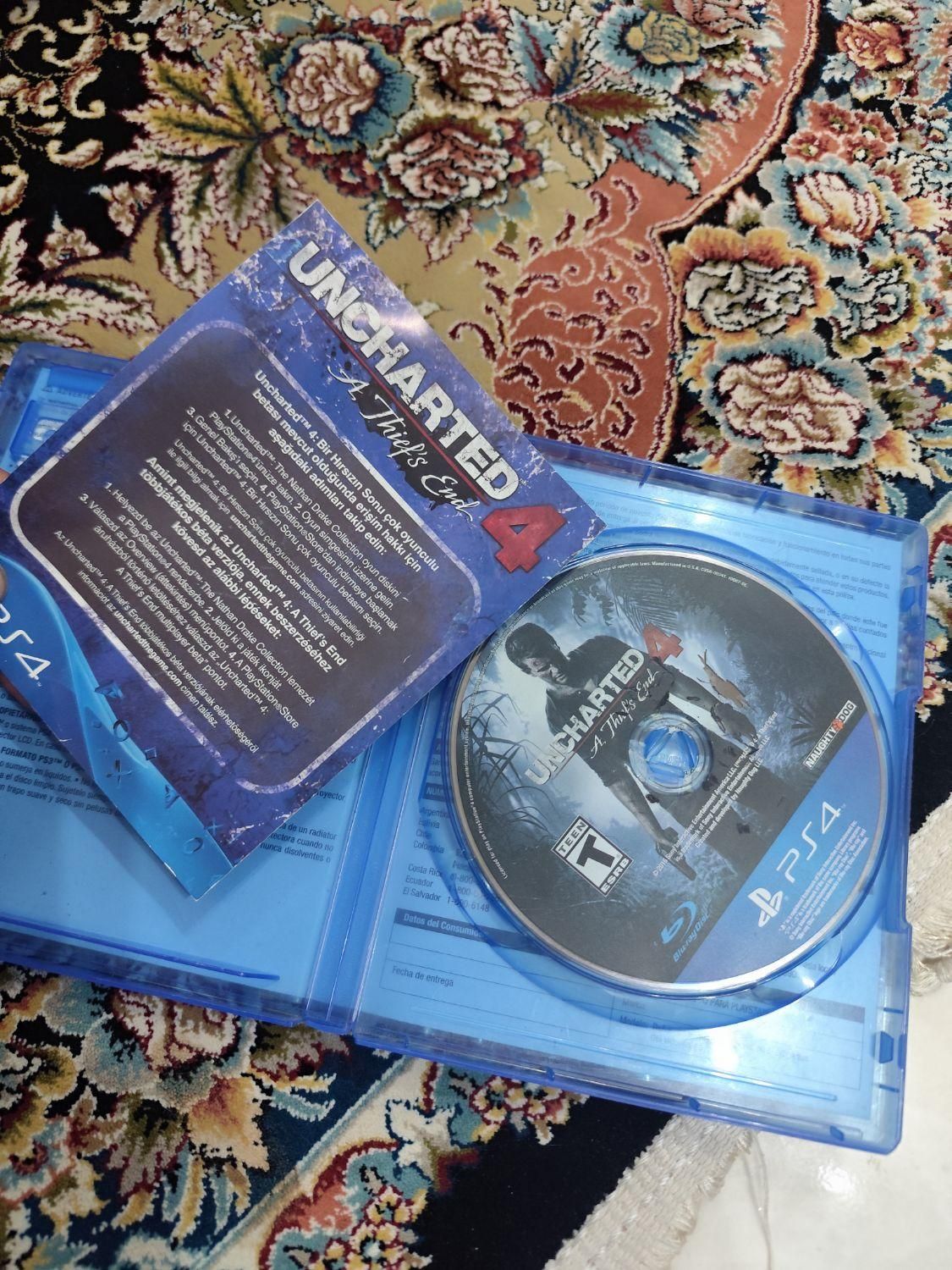 بازی ps40 انچارتد|کنسول، بازی ویدئویی و آنلاین|تهران, بیسیم|دیوار