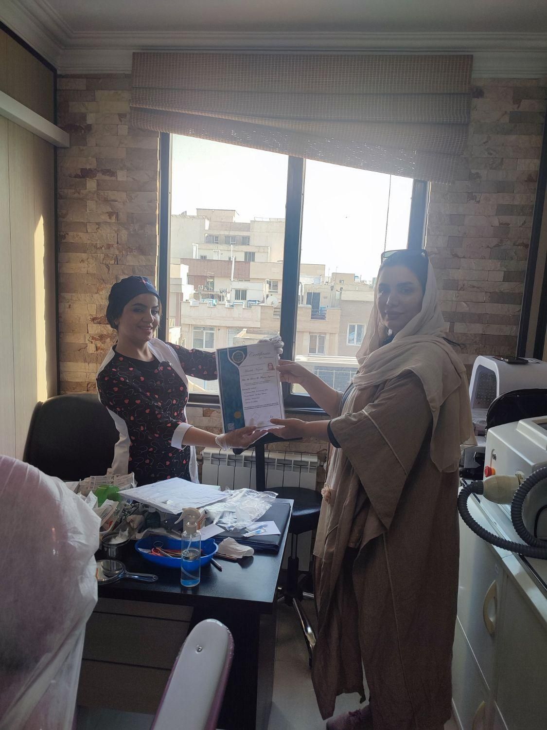 اموزش تمامیه زیباییها افف ب مدت محدود با مدرک|خدمات آموزشی|تهران, نارمک|دیوار