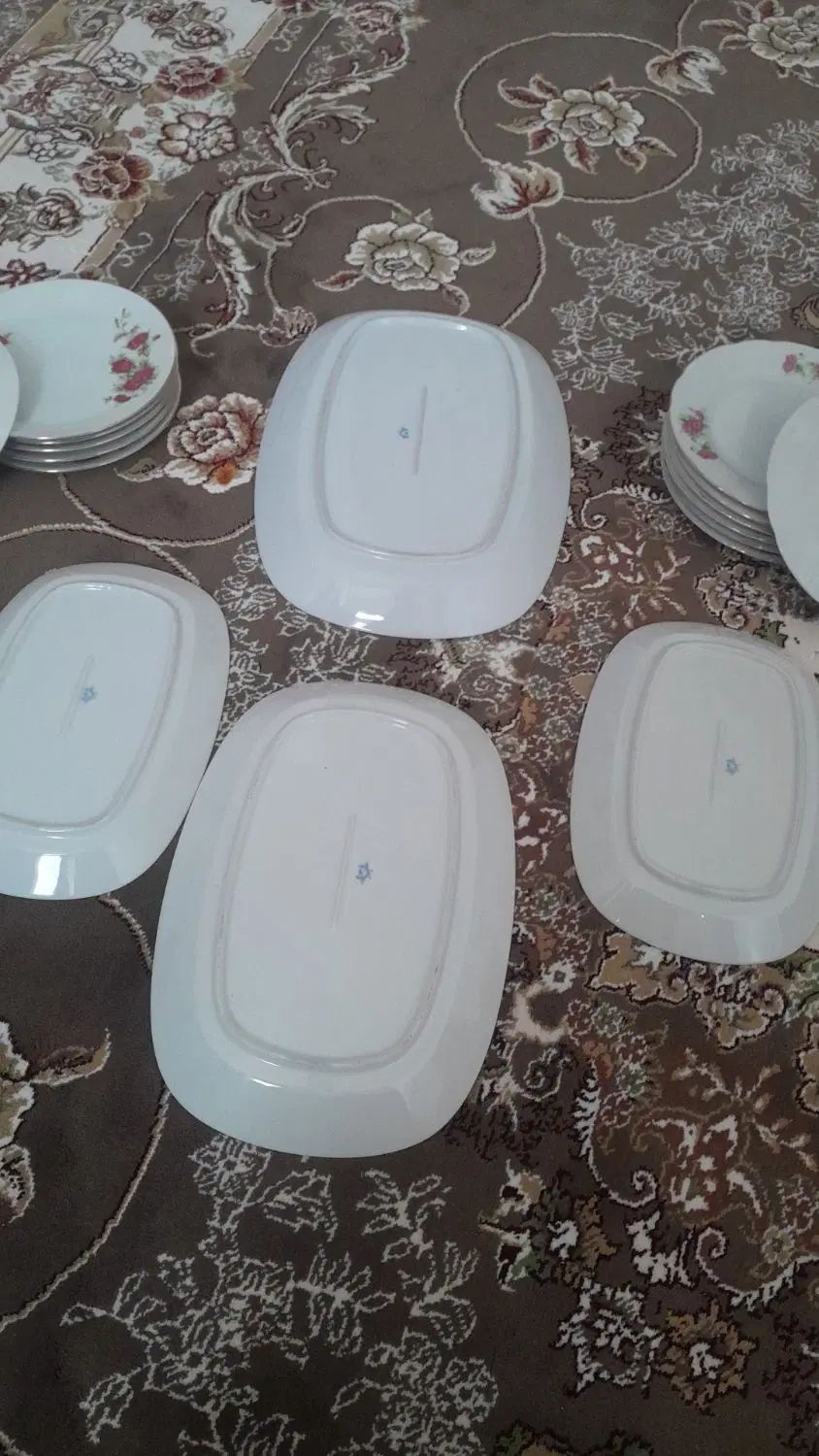 فورش کیک خوری و دیس قدیمی درسه سایز عتیقه|ظروف سرو و پذیرایی|تهران, کوثر|دیوار