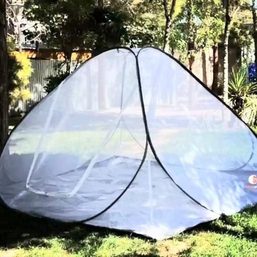 چادر پشه بند مسافرتی زیپ درشت کف ضخیم با کیف|کوهنوردی و کمپینگ|تهران, تهرانپارس شرقی|دیوار