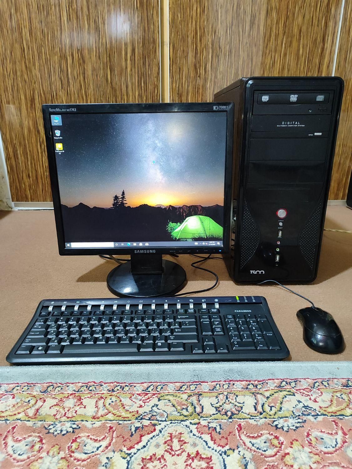 کامپیوتر i3 H81 با رم ۱۲ هارد ssd و ۵۰۰ گرافیک ۲|رایانه رومیزی|چالوس, |دیوار