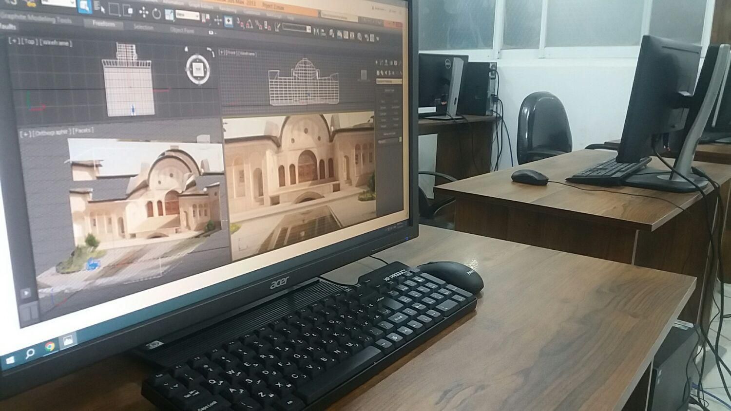آموزش طراحی دکوراسیون با3DMAX مهندس حاتمی کامپیوتر|خدمات آموزشی|مشهد, طلاب|دیوار
