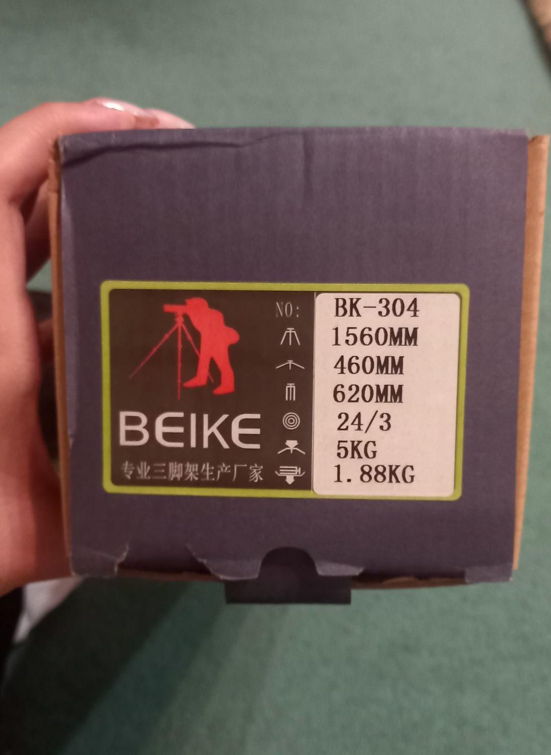سه‌پایه حرفه‌ای دوربین BEIKE مدل BK-304|دوربین عکاسی و فیلم‌برداری|تهران, چیتگر|دیوار
