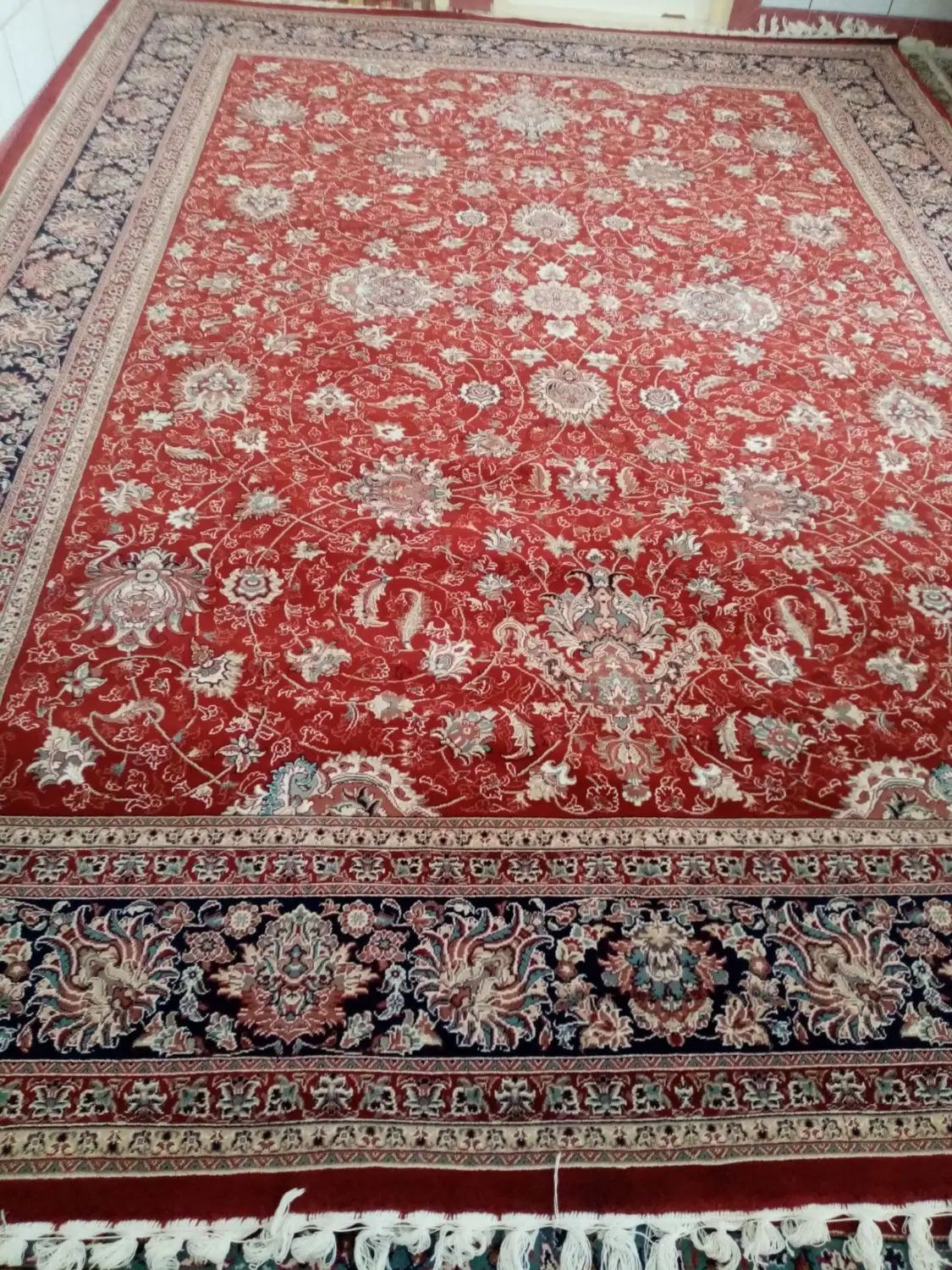 2 تخته فرش سالم کم استفاده شده در حد خیلی نو|فرش|تربت‌حیدریه, مسجد جامع|دیوار