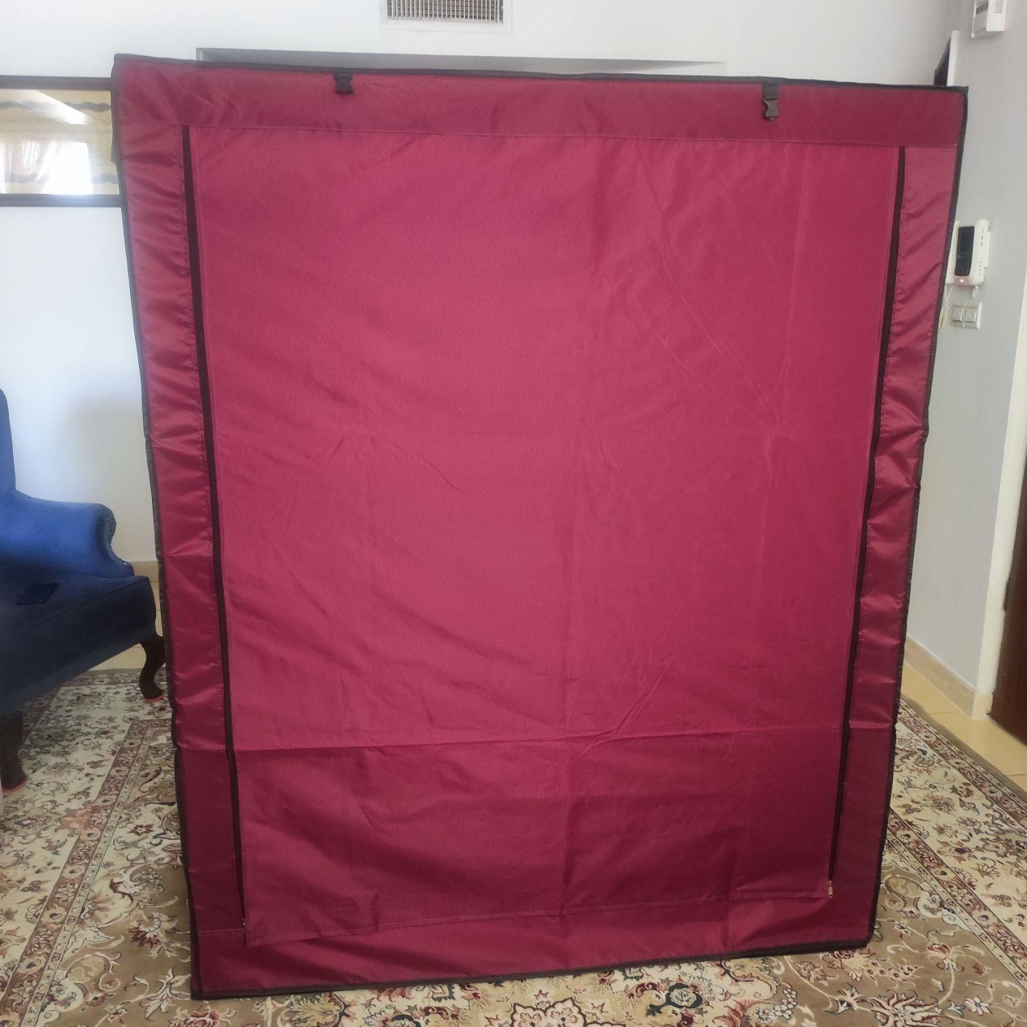 جا رختخوابی پارچه برزنت اسکلت فلزی عرض ۱۴۲|جاکفشی، کمد، دراور|مشهد, سپاد|دیوار