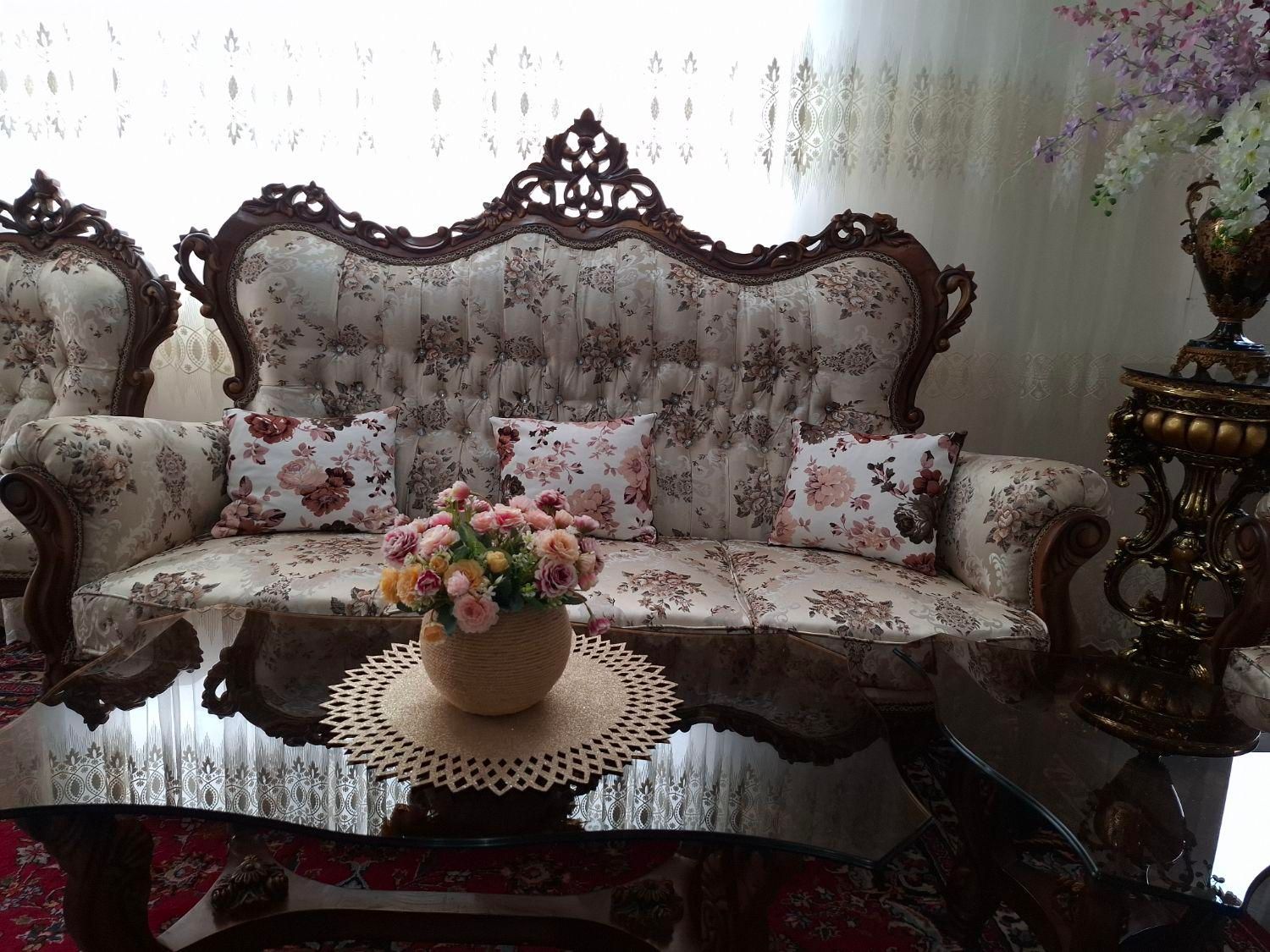 مبل 9نفره سلطنتی فندقی|مبلمان خانگی و میز عسلی|مراغه, |دیوار
