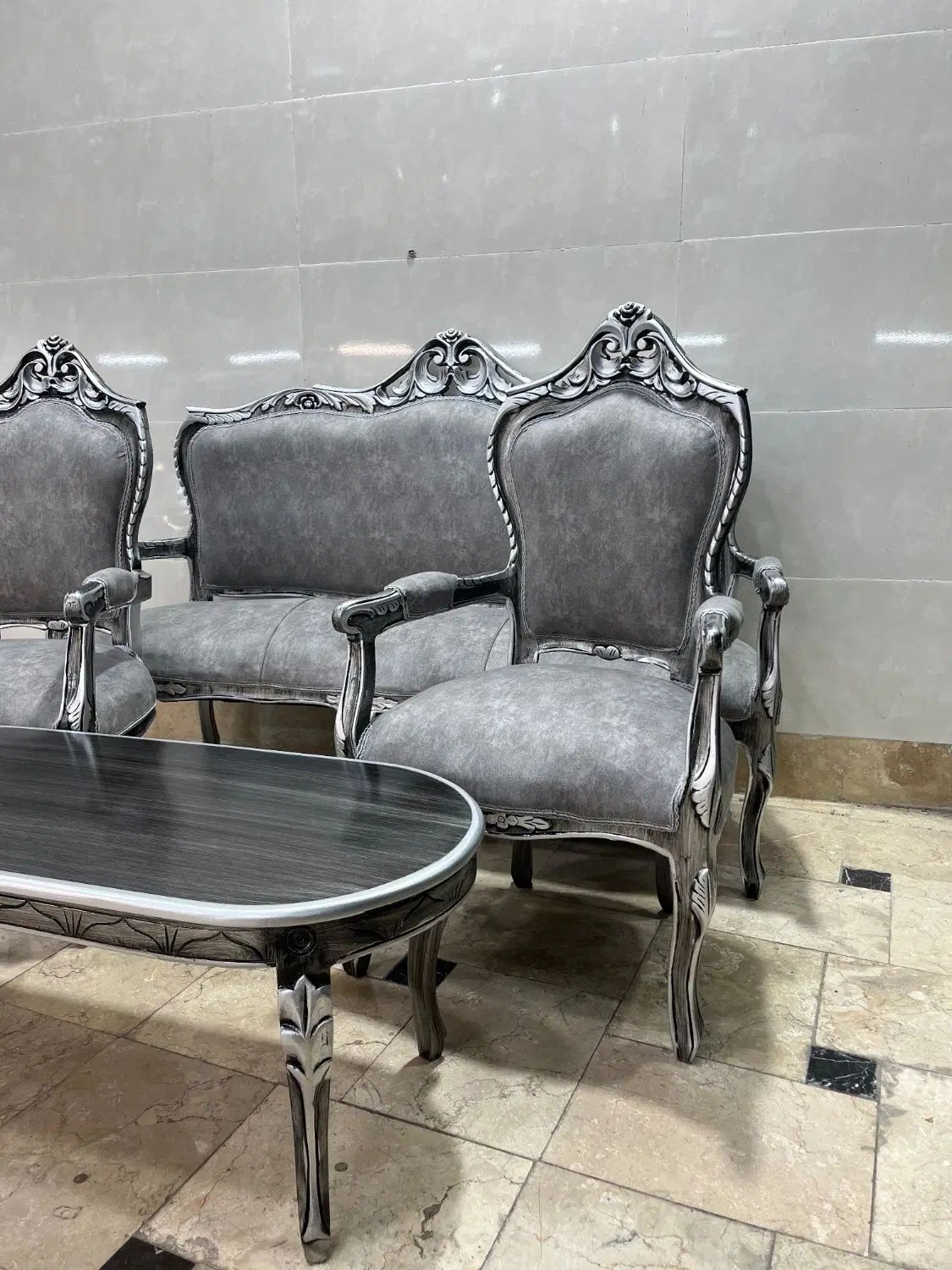 مبلمان مدل کلاسیک|مبلمان خانگی و میز عسلی|تهران, نازی‌آباد|دیوار
