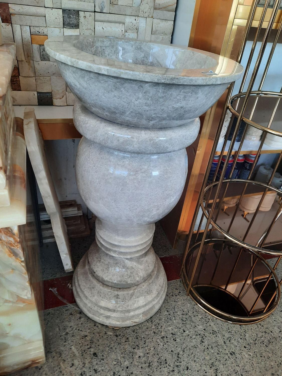 روشویی سنگی ومرمر|لوازم سرویس بهداشتی|کرمانشاه, |دیوار