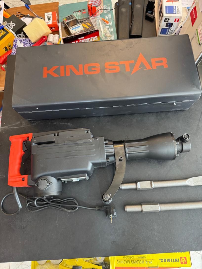 تخریب بتن کن ۱۶ کیلویی ۳۰۰۰ وات کینگ استار|ماشینآلات صنعتی|ارومیه, |دیوار