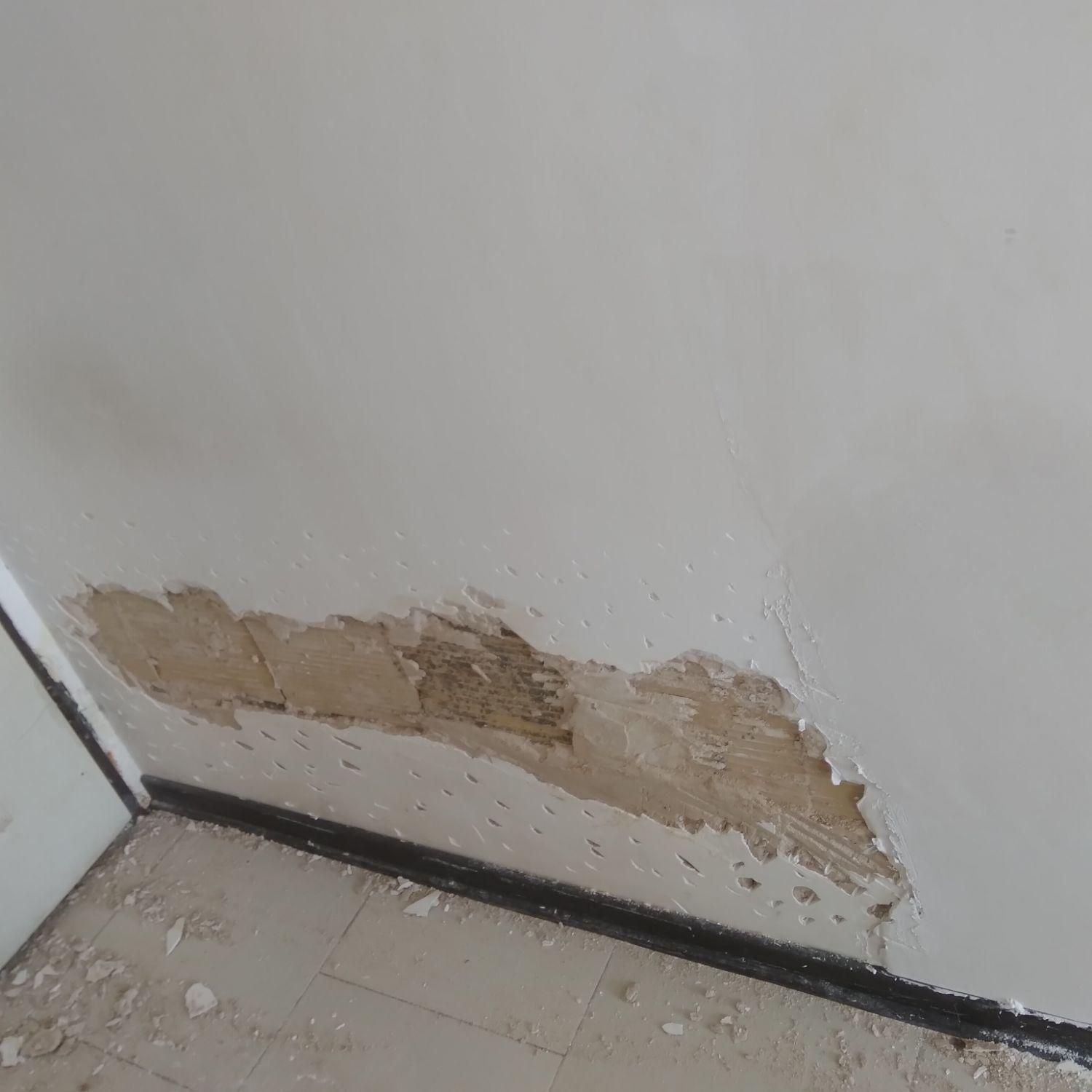 گچکاری لکه گیری خورده کاری انجام میدم.تضمینی|خدمات پیشه و مهارت|هشتگرد, شهرک بوستان|دیوار