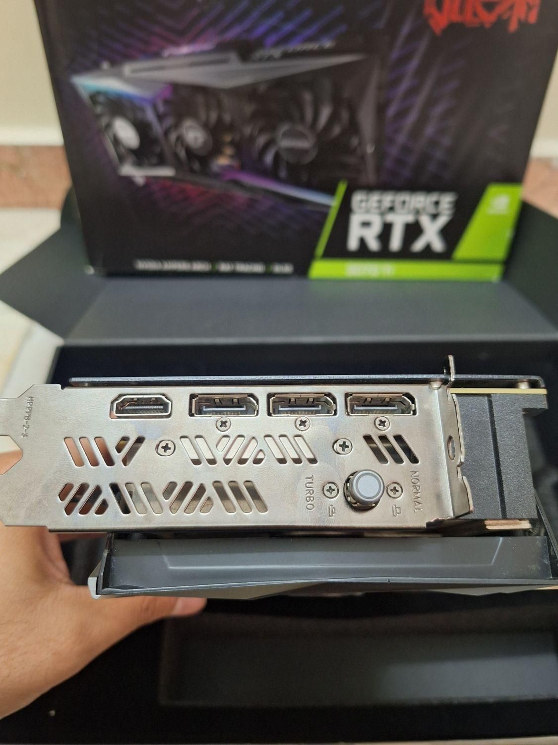 گرافیک 3070 ti کاملا نو|قطعات و لوازم جانبی رایانه|تهران, چهارصد دستگاه|دیوار
