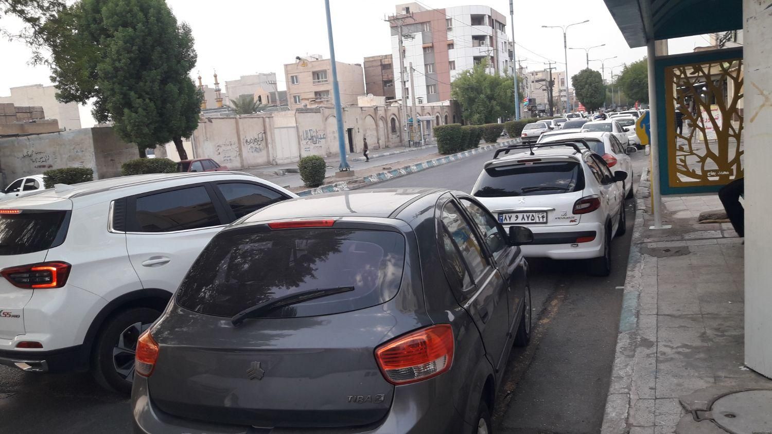 تیبا هاچ بک مدل ۹۸بدون رنگ شاسیها جلو وعقب سالم|خودرو سواری و وانت|اهواز, اسلام آباد غربی|دیوار