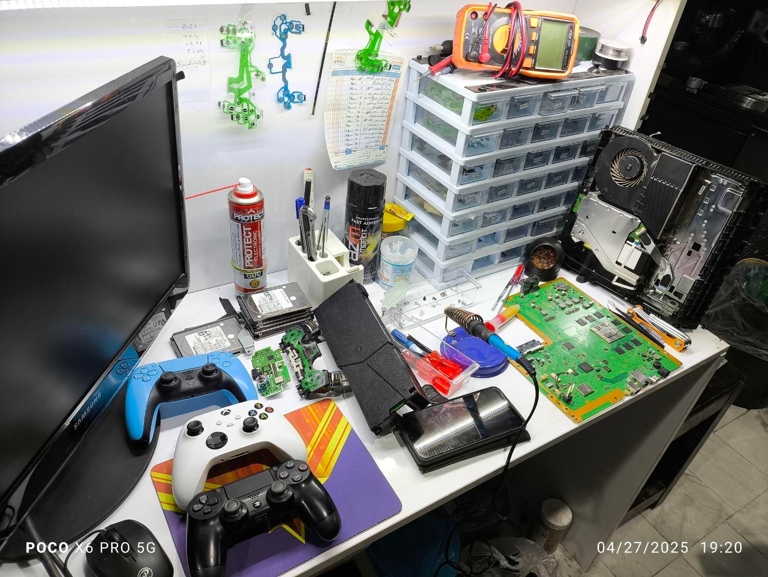 تعمیر دسته تعمیرات کنسول XBOX  PS4  PS5|کنسول، بازی ویدئویی و آنلاین|قم, هنرستان|دیوار