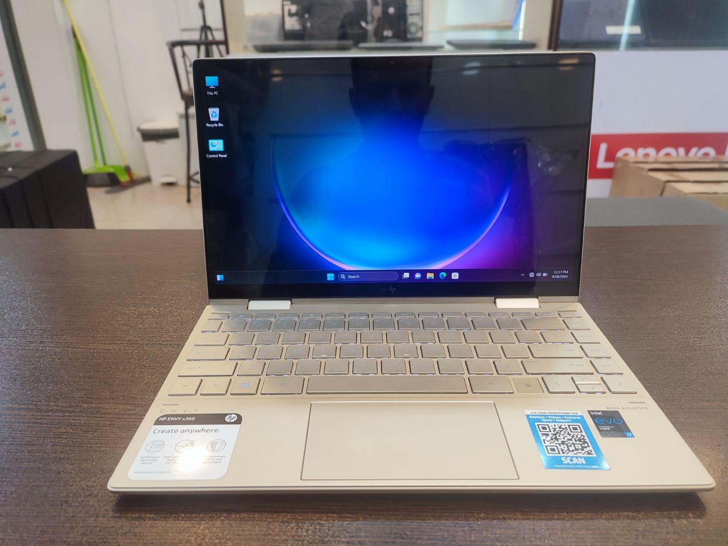 لپ تاپ Hp envy i7 نسل ۱۱ لمسی ۳۶۰|رایانه همراه|تهران, چیتگر|دیوار